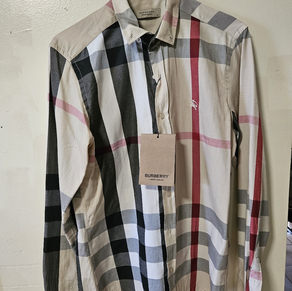 New Burberry men's shirt
